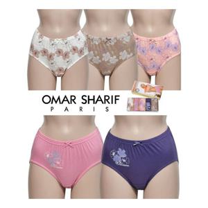 엄마 할머니 순면 맥시 꽃무늬삼각팬티 5매 속옷선물