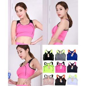 (스킨센스)투톤 라인포인트 브라탑 요가 스포츠웨어