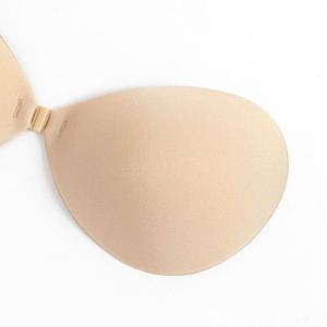 누드브라 B컵 쉬즈앤 패브릭 오프숄더브라 접착식