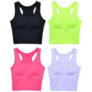 (스킨센스)쿨론 요가 컬러풀 노와이어 롱 브라탑