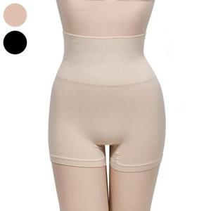 (보엠) 복부 보정 심리스 무봉제 하이웨스트 사각팬티