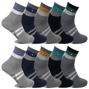 아놀드파마 남성캐주얼양말 중목 10켤레 AP5171 면양말