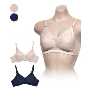 쿨론 여름 노와이어 노몰드 A컵 브라