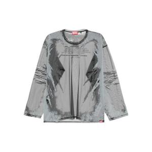 디젤 긴팔 티셔츠 A212300BKBY 7FMA Grey