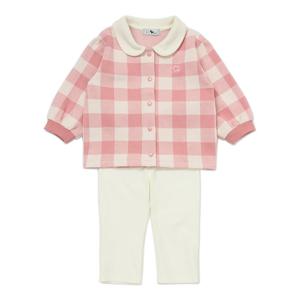 [블루독베이비]PK)빅체크큐트상하세트 45A13-610-02