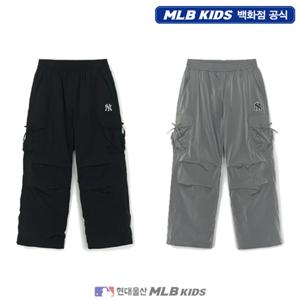 [MLB키즈US] (7FWPB1554) 걸즈 리본 카고 투웨이 우븐팬츠 아동바지 키즈바지