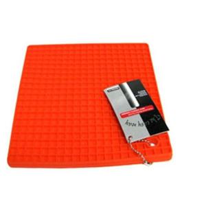 노벨티 실리콘 냄비받침 오렌지칼라 1P 주방용품