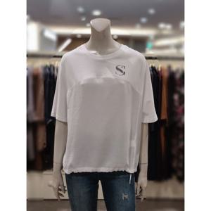 [트리아나]MARIO소고 라운드넥 규빅루즈핏 블라우스AJ2BA28