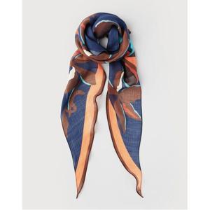 [올리비아로렌]모던 플라워 삼각 스카프_VYCXF4Z7411