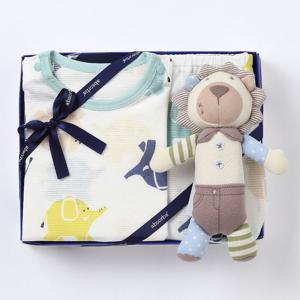 [압소바]끼이리7부내의&애착인형세트 A2C10381-SET (압소바임신출산백일돌선물)