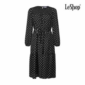 [르샵] 땡땡이 허리끈 원피스 (BP9OP002A)