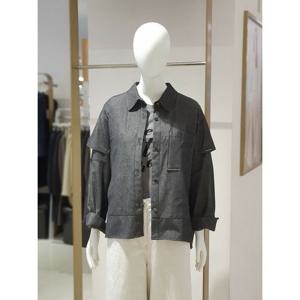 [에꼴드파리]MARIO데님 셔츠형 재킷 12ZEB54DJAM12Z