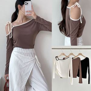 나야홍 / 위쉬몰 AL 사이드오프숄더티셔츠(V175H509) 빅사이즈