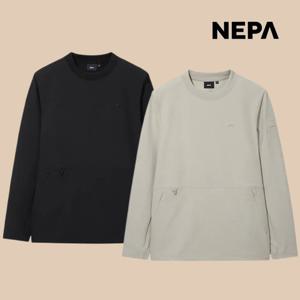 네파 남성 무지 맨투맨 가을 기본 라운트 등산 티셔츠 7L55361