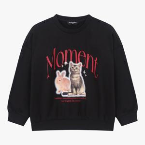 [더데이걸]애니멀 프렌즈 박시 맨투맨 TGMA25T01