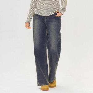 체이스컬트 HC20 여성 D톤워싱와이드데님 EERG2364B04