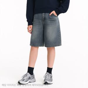 [더데이걸]밴딩 오버 버뮤다 데님TGTH25801