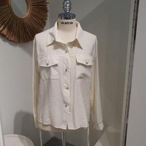 르피타 HC06 양쪽 포켓 옆 스트링 셔츠(라이트 베이지) L253BSH951