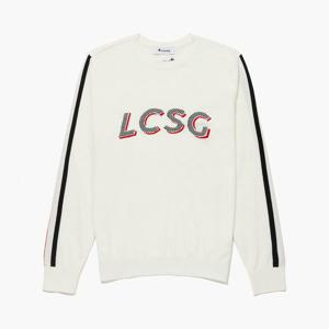 [르꼬끄골프] 남성 슬리브 라인 라운드 스웨터 (GQ321MKP94)