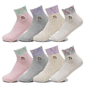 아놀드파마 미끄럼방지 여자면양말 단목 8켤레 AP6604