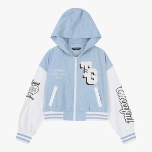 [더데이걸]트렌드 후드 야구점퍼(2컬러)TGJA25105