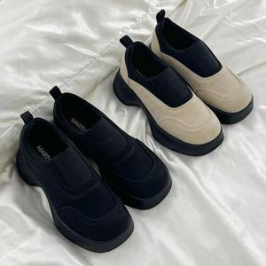 [잇백잇슈] 컴포트슬립온단화 심플 편안 국내제작