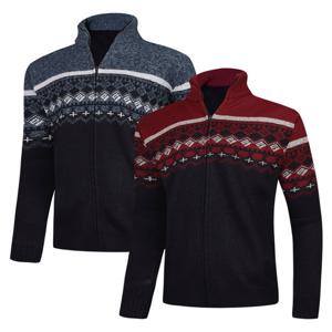 [파파브로] 기모안감 하이넥 집업 니트웨어 LM-KN-1916