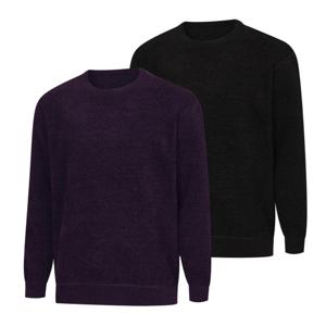 [파파브로] 남성 융기모안감 데일리 라운드 니트 LM-KN-8820