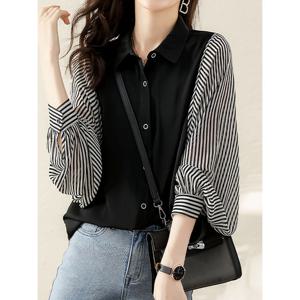 [카라]KARRA (77까지)투믹스카라블라우스_A5F0165