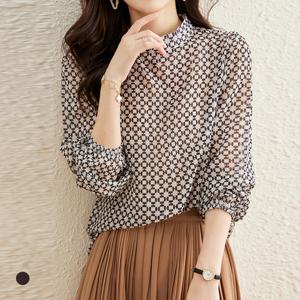 [클라셰]클라셰 쉬폰클래식시스루블라우스_B5F0130