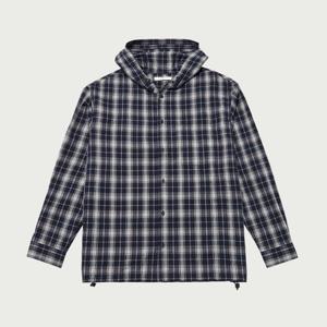 [행텐 틴즈]남성 코튼 체크 후드 셔츠_275(10530-020-642-45)