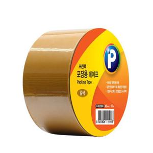 프린텍 P4820BR 포장용테이프 갈색 48x20 프린텍 P4820BR 포장용테이프 갈색 테이프 스티커 문구 사무용품
