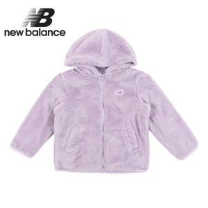 뉴발란스 키즈 퍼플리스 후드집업(NK9DEB102U-88)_라벤더