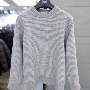 [바쏘]바쏘옴므 남자 가을 겨울 스웨터 골지 라운드 니트 WSAFZ3