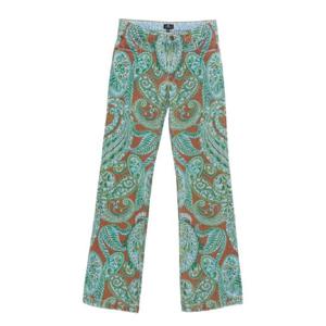 25 FW 에트로 페이즐리 프린트 스트레이트 진 WRNB0029AKD49 TP442350145