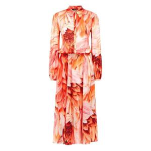 25 FW 로베르토 카발리 플루마지 프린트 미디 셔츠 드레스 SWT1176DL71 TP442168371