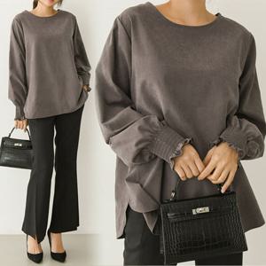 나야홍 / 위쉬몰 NB 스모크퍼프블라우스(B046H509) 빅사이즈