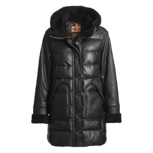 25 FW 파라점퍼스 데미 퀼팅 레더 후드 코트 25WMPWJKSE33P68 TP442382775