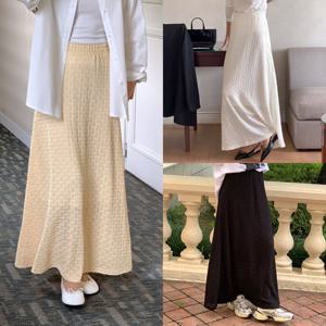 나야홍 / 위쉬몰 DD 버블리밴딩주름스커트(S885H509) 빅사이즈