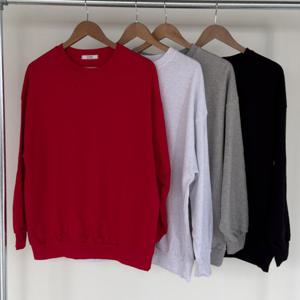 나야홍 / 빅사이즈티 V213L509 심플필수템무지맨투맨 LI