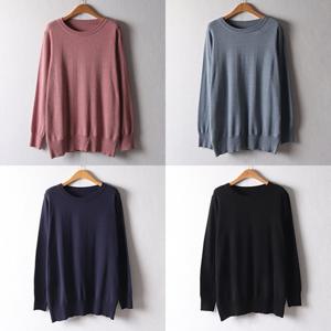 나야홍 / 위쉬몰 EB 라운드홀가시보리니트(D004H509) 빅사이즈