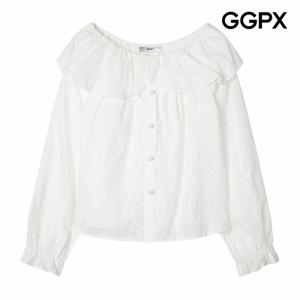 [GGPX] 러블리 오프숄더 레이스 블라우스 (GP9SH035F)