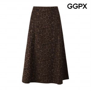 [GGPX] 레오파드 프린팅 가을 롱 스커트 (GP9SK020F)