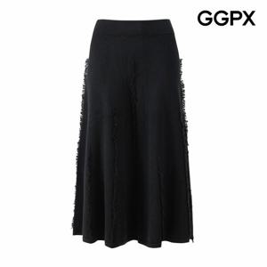 [GGPX] 빗살 프린지 니트 스커트 (GP9SK022F)