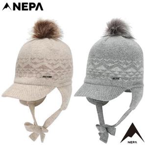 네파 (7LF7424) 여성 가을겨울 국산 노이아 캐주얼 방울 숏 챙 캡 비니 모자