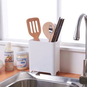 라이프토템 심플리 4구 수저통 분류보관 자동물빠짐 주방용품 수저통 숟가락통 수저꽂이 숟가락꽂이 물빠짐수저통 물빠짐숟가락통 물빠짐수저꽂이