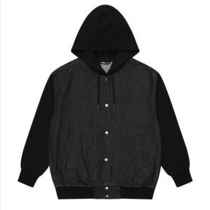 소이 HC04 주니어 블랙데님 믹스정퍼 25f1101