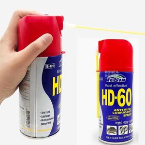 윤활 방청제 360ml HD-60 녹방지 녹 방청윤활제 윤활방청제 윤활스프레이 방청스프레이 녹방지 녹방지제 녹제거제 자동차방청제 구리스