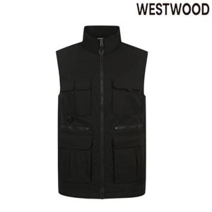 [웨스트우드]남성 봄 가을 유틸리티 방풍 낚시 등산 베스트WO3MTVT603