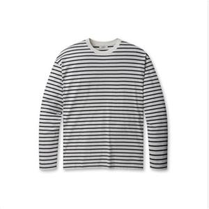 [폴햄]남성 스트라이프 20수 코튼 긴팔 티셔츠 PHF4TS1220